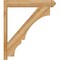 Ekena Millwork Balboa Arts & Crafts Rough Sawn Outlooker, Western Red Cedar, 6"W x 32"D x 36"H OUT06X32X36BOA03RWR - alternate 2